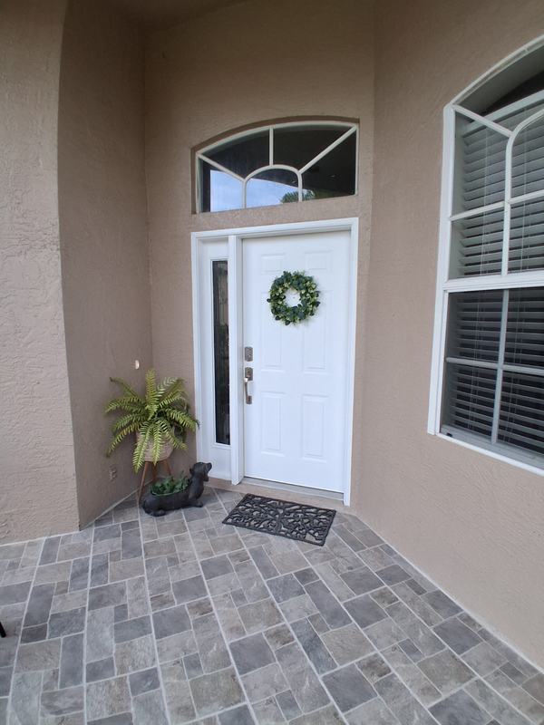 Front entry, finished