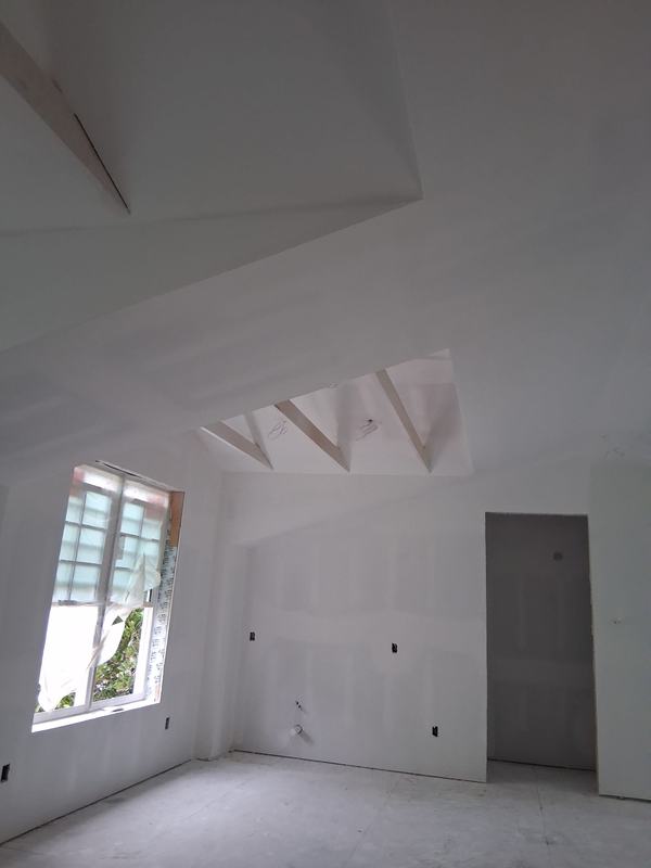 New construction, primed